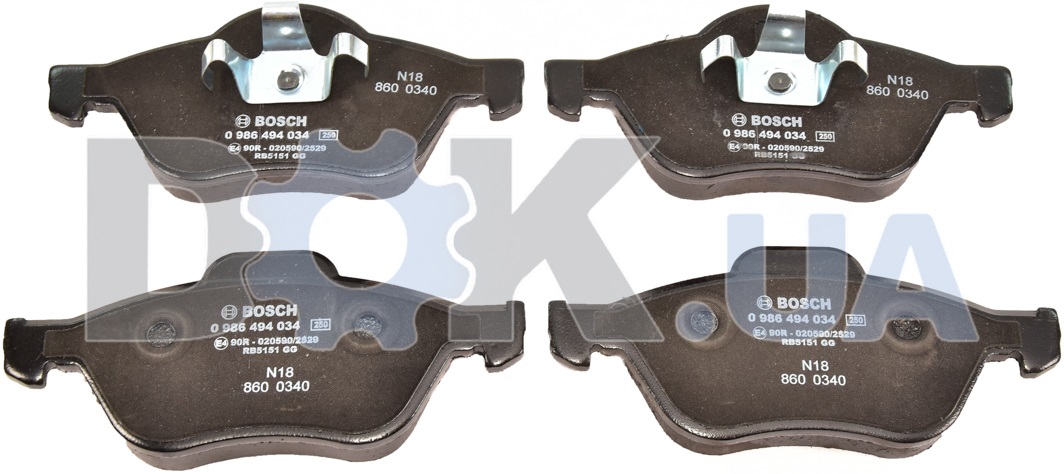 

Bosch 0986494034 Тормозные колодки
