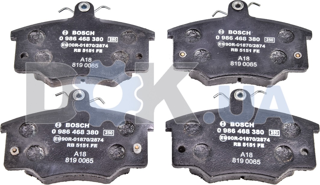 

Bosch 0986468380 Тормозные колодки