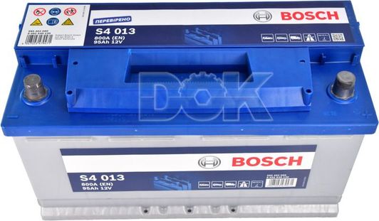 Аккумулятор Bosch 6 CT-95-R S4 Silver 0092S40130
