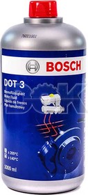 Тормозная жидкость Bosch DOT 3 пластик