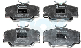 Тормозные колодки Brembo P 50 008