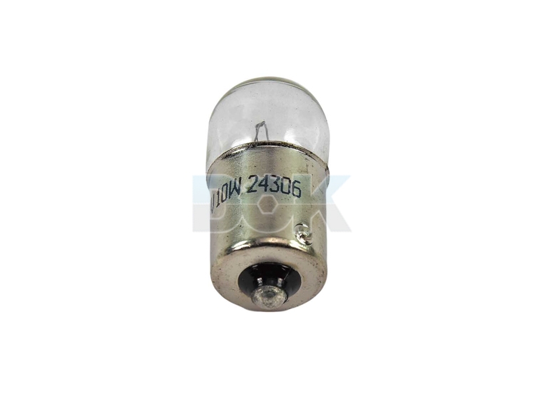 

Автолампа Brevia 24306C R10W BA15s 10 W прозрачная