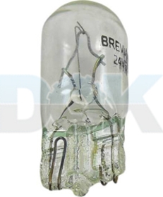 Автолампа Brevia W5W W2,1x9,5d 5 W прозора 24308C