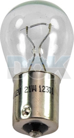 Автолампа Brevia P21W BA15s 21 W прозрачная 12301C