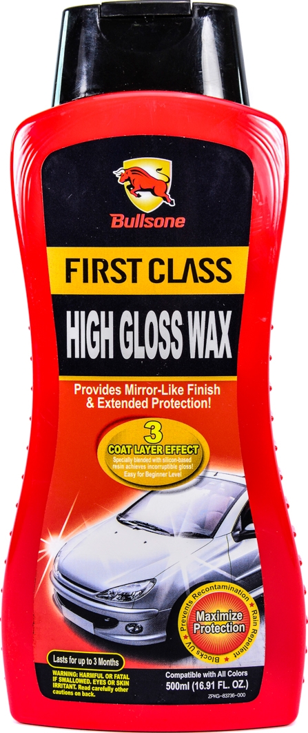 

Полироль для кузова Bullsone First Class High Gloss Wax WAX-13069-900