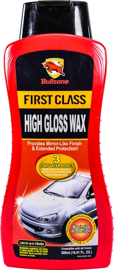 Полироль для кузова Bullsone First Class High Gloss Wax 500 мл