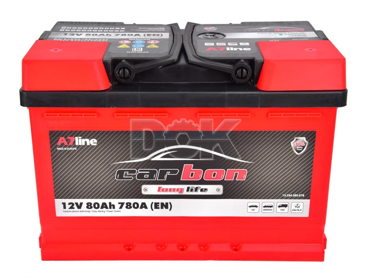 

Аккумулятор Carbon 6 CT-80-R CRB80-00