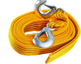 Трос буксировочный Carlife tr705p лента 4,5 т 5 м