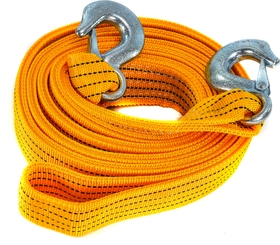 Трос буксирувальний Carlife tr704p стрічка 6 т 5,5 м