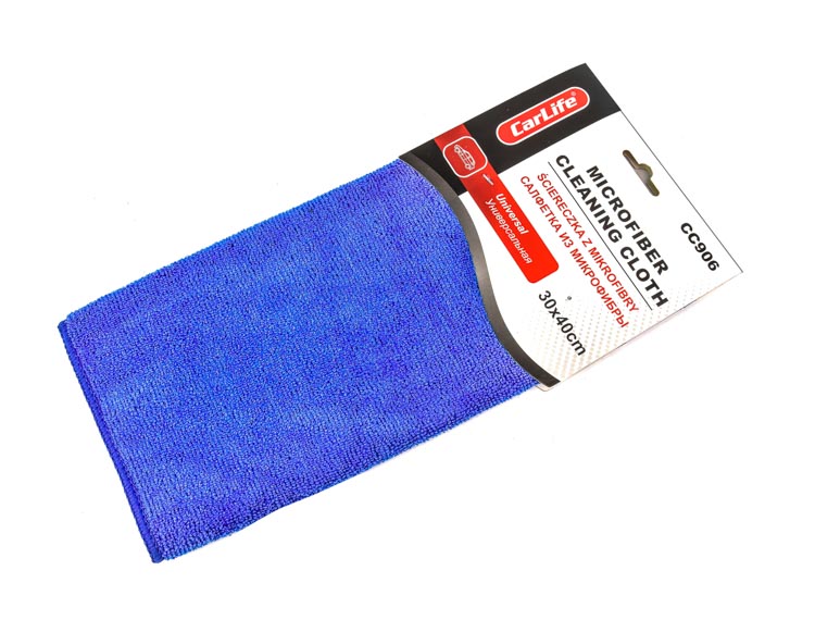 

Салфетка Carlife Microfibre Cleaning Cloths cc906 микрофибра 30х40см