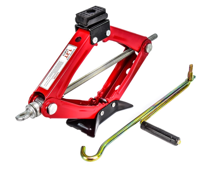 

Домкрат Carlife Scissor Jack ромбовидный винтовой 1,2 т sj228