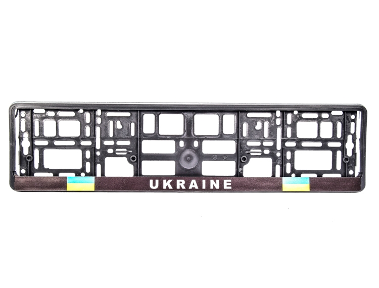 

Рамка номерного знака Carlife NH311 цвет черный Ukraine