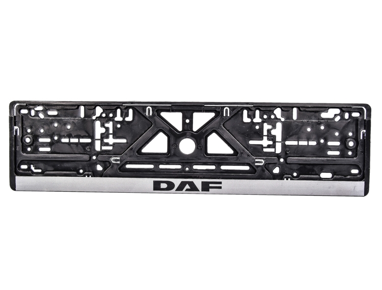 

Рамка номерного знака Carlife NH68 черная на DAF