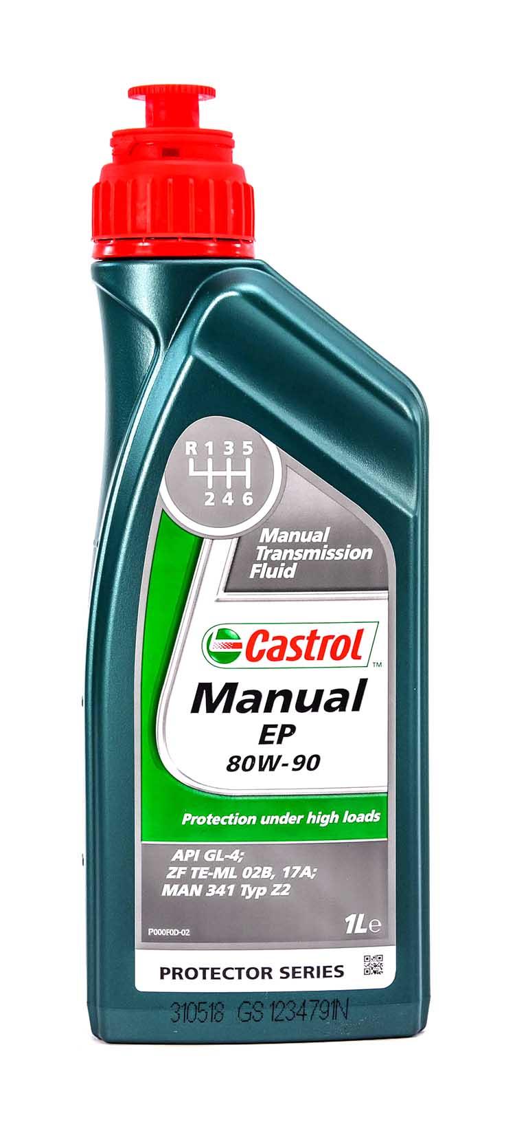 

Трансмиссионное масло Castrol Manual EP GL-4 80W-90 минеральное rbmep80920l