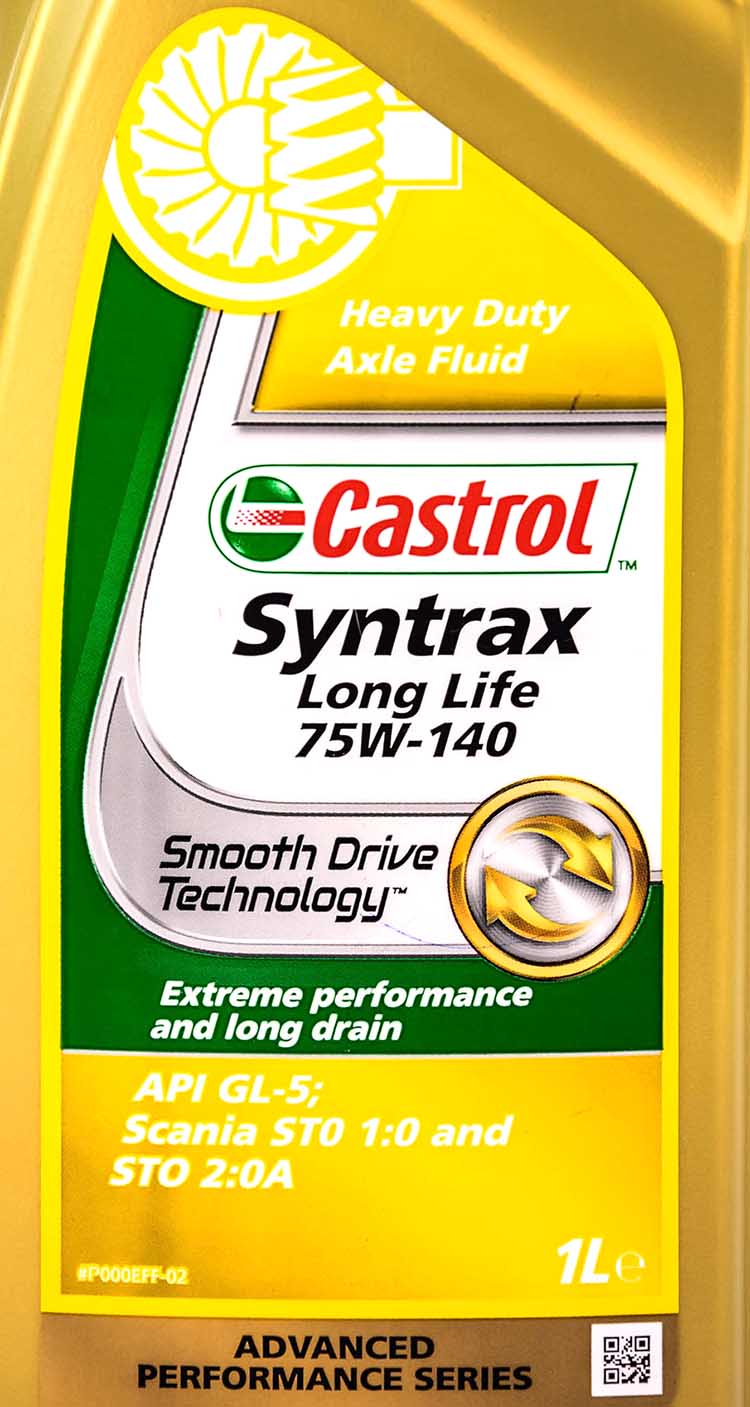 Castrol Syntrax Long Life 75W-140 трансмісійна олива