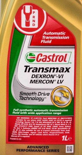 Castrol Transmax Dexron VI Mercon LV Automatic Transmission