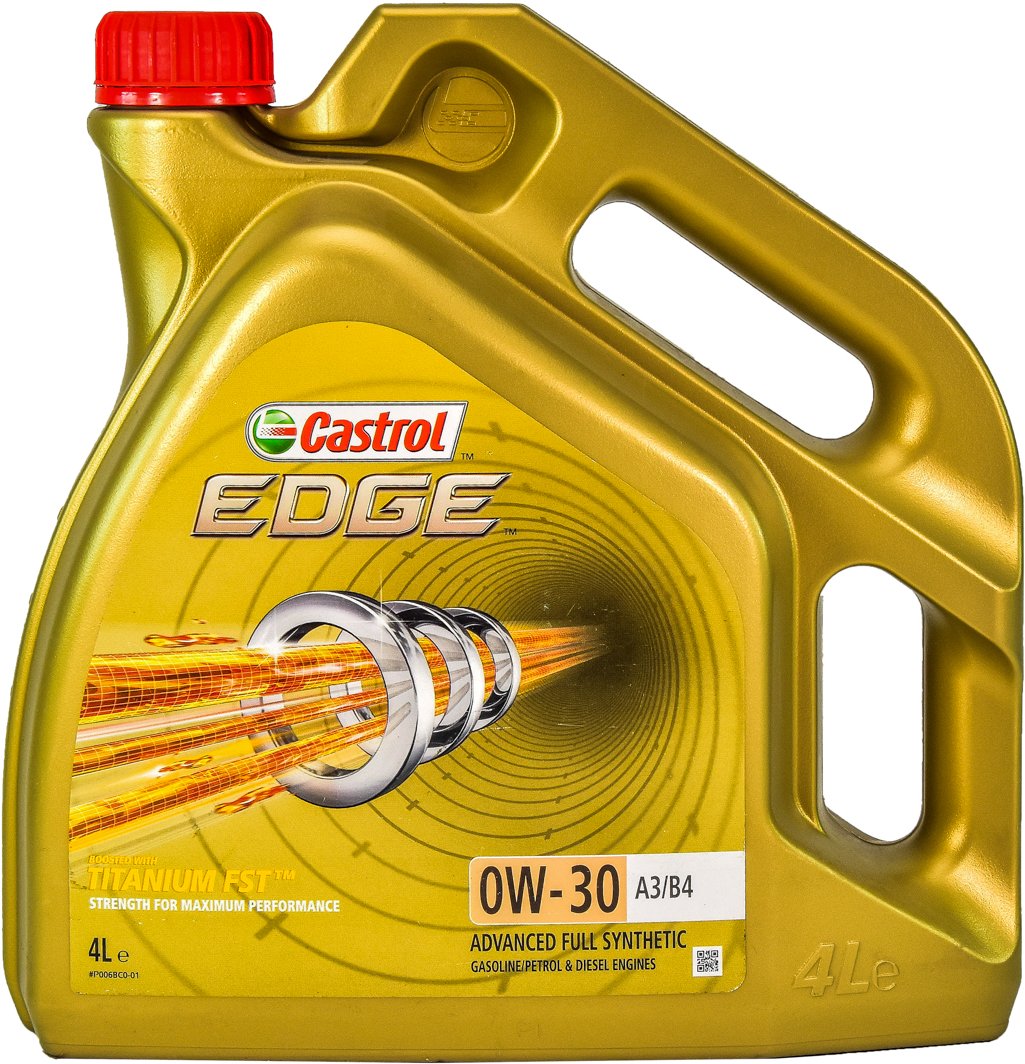 Моторное масло Castrol EDGE 0W-30 4 л на Renault 21