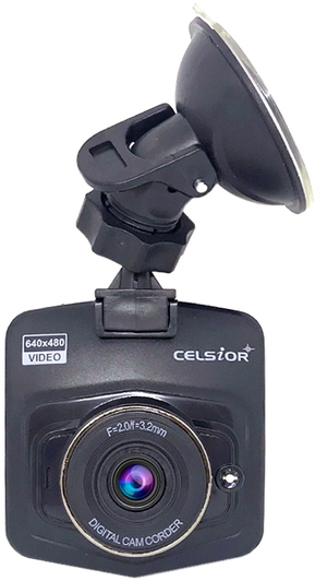 Відеореєстратор Celsior CS-408 VGA глянцево-чорний