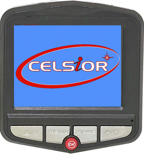 Відеореєстратор Celsior CS-408 VGA глянцево-чорний