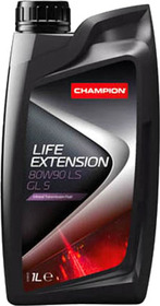 Трансмиссионное масло Champion Life Extension GL-5 80W-90 минеральное