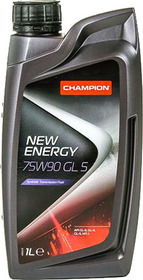 Трансмиссионное масло Champion New Energy GL-4 / 5 MT-1 75W-90 синтетическое