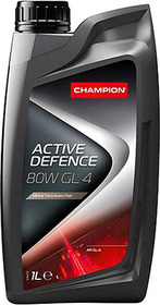 Трансмиссионное масло Champion Active Defence GL-4 80W минеральное
