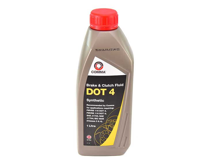 

Тормозная жидкость Comma Synthetic DOT 4 ABS пластик BF41L
