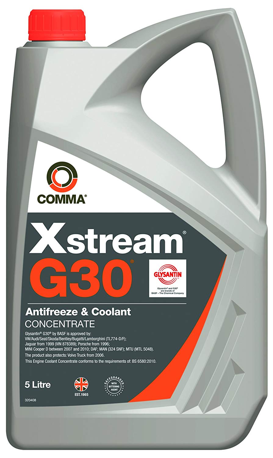 

Концентрат антифриза Comma Xstream G30 G12+ фиолетовый XSR5L