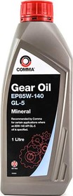 Трансмиссионное масло Comma EP85W-140 GL-4 / 5 85W-140 минеральное