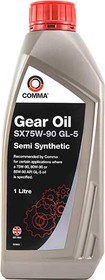 Трансмісійна олива Comma Gear Oil SX GL-5 75W-90 напівсинтетична