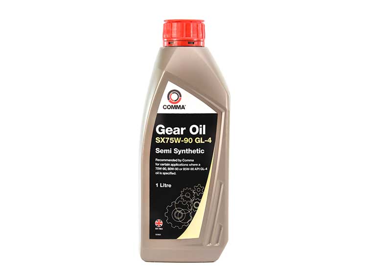 

Трансмиссионное масло Comma Gear Oil SX GL-4 75W-90 полусинтетическое SXGL45L