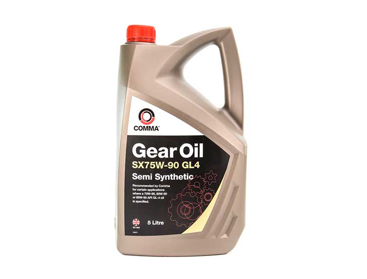 

Трансмиссионное масло Comma Gear Oil SX GL-4 75W-90 полусинтетическое SXGL45L