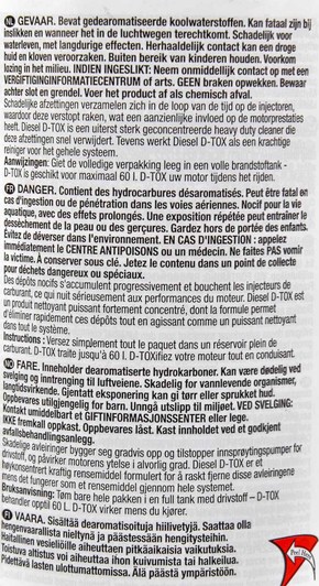 Comma Diesel D-TOX присадка