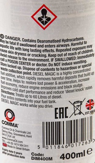 Comma Diesel Magic присадка