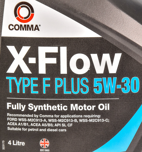 Моторное масло Comma X-Flow Type F PLUS 5W-30 4 л на Chevrolet Lumina