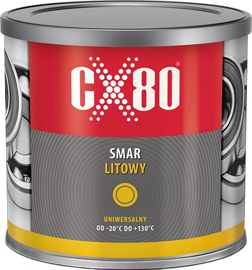 

Смазка CX80 Smar Litowy литиевая (банка) 23510