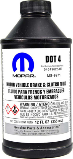 Mopar DOT 4 тормозная жидкость