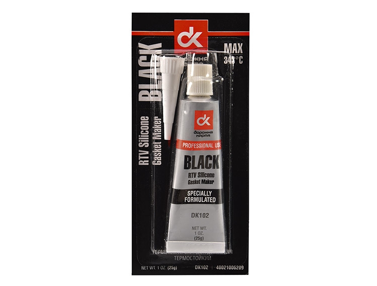 

Формирователь прокладок Дорожная Карта Copper RTV Silicone Gasket Maker черный DK105