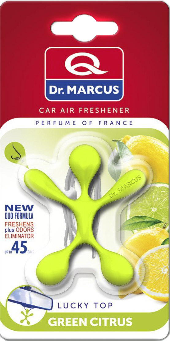 

Ароматизатор dr.marcus Lucky Top Green Citrus 44691