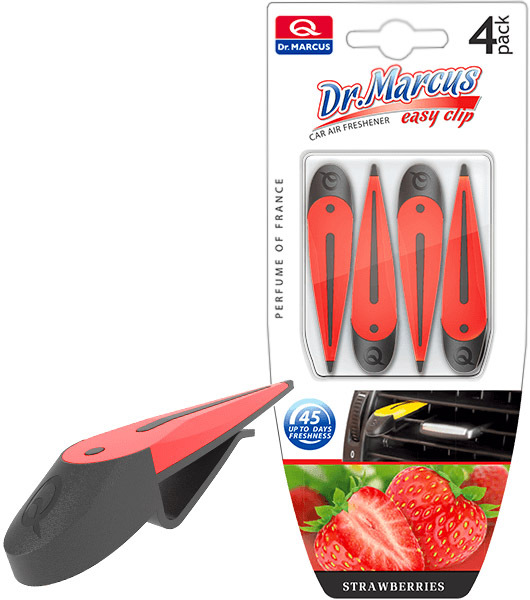 

Ароматизатор dr.marcus Easy Clip Strawberry 20071