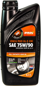 Трансмиссионное масло DYADE Vinca MGO UNI GL-4 / 5 MT-1 75W-90 синтетическое