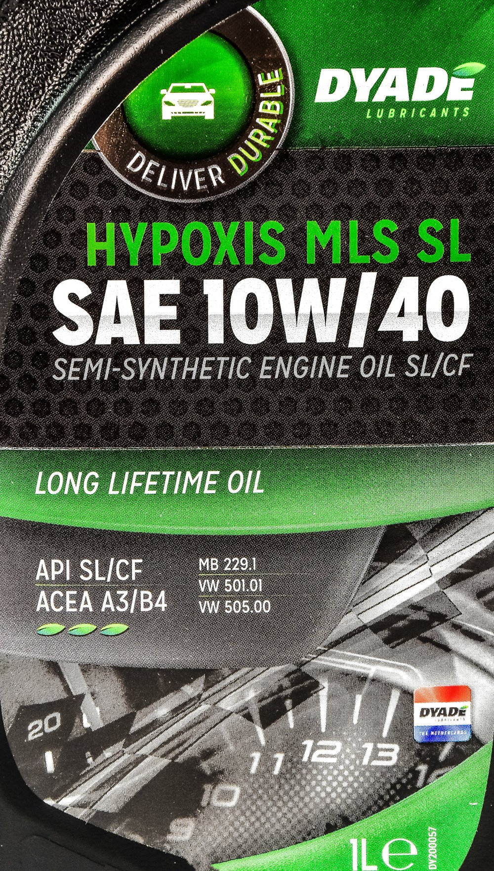 Моторна олива DYADE Hypoxis MLS SL 10W-40 1 л на SAAB 900