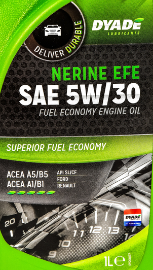 Моторна олива DYADE Nerine EFE 5W-30 1 л на Peugeot J5