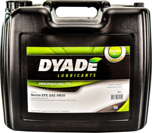 Моторное масло DYADE Nerine EFE 5W-30 20 л на Ford Taurus