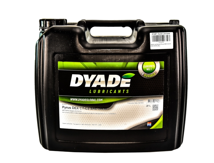 Моторное масло DYADE Pyrus DEX C2-C3 5W-30 20 л на Toyota Aristo