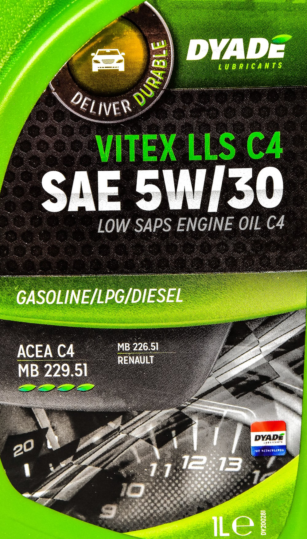 Моторное масло DYADE Vitex LLS C4 5W-30 1 л на Cadillac Eldorado