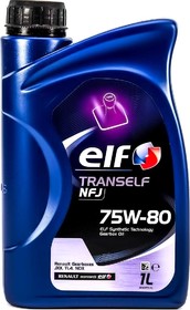Трансмісійна олива Elf Tranself NFJ GL-4+ 75W-80 напівсинтетична