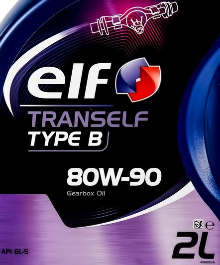 Elf Tranself Type B GL-5 80W-90 (2 л) трансмісійна олива 2 л