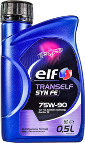 Трансмиссионное масло Elf Tranself SYN FE GL-4 / 5 75W-90 синтетическое