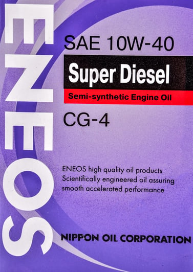Моторное масло Eneos Super Diesel CG-4 10W-40 1 л на Renault Logan